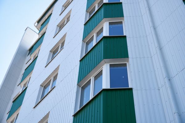 Corrugated Metal Siding Repair in Traverse City