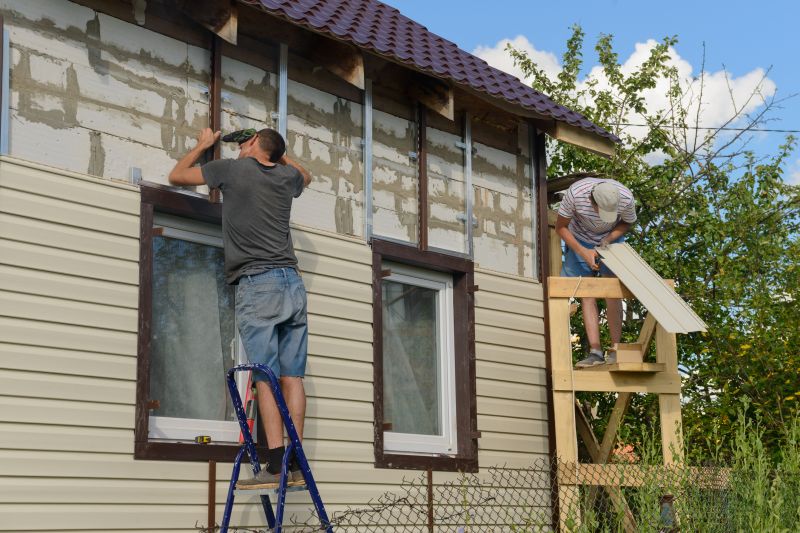 Final Inspection of Vinyl Siding
